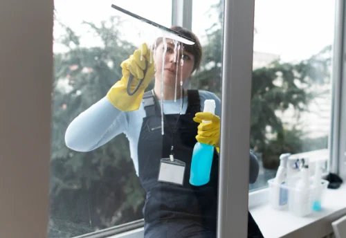 Nettoyage de vitres intérieures et extérieures à Blan